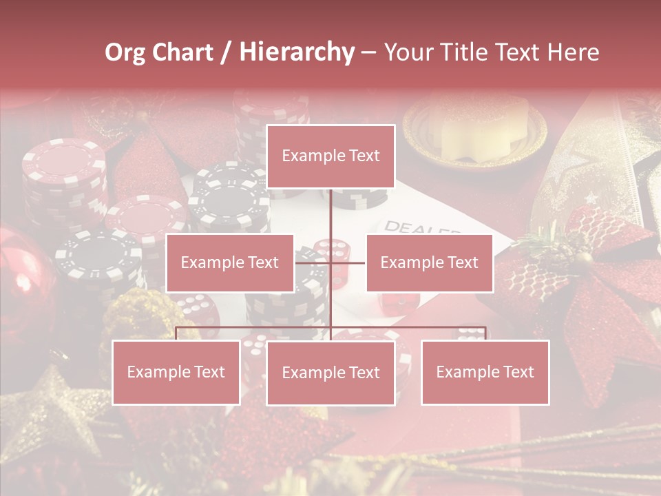 Christmas Casino PowerPoint Template