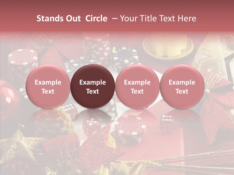 Christmas Casino PowerPoint Template