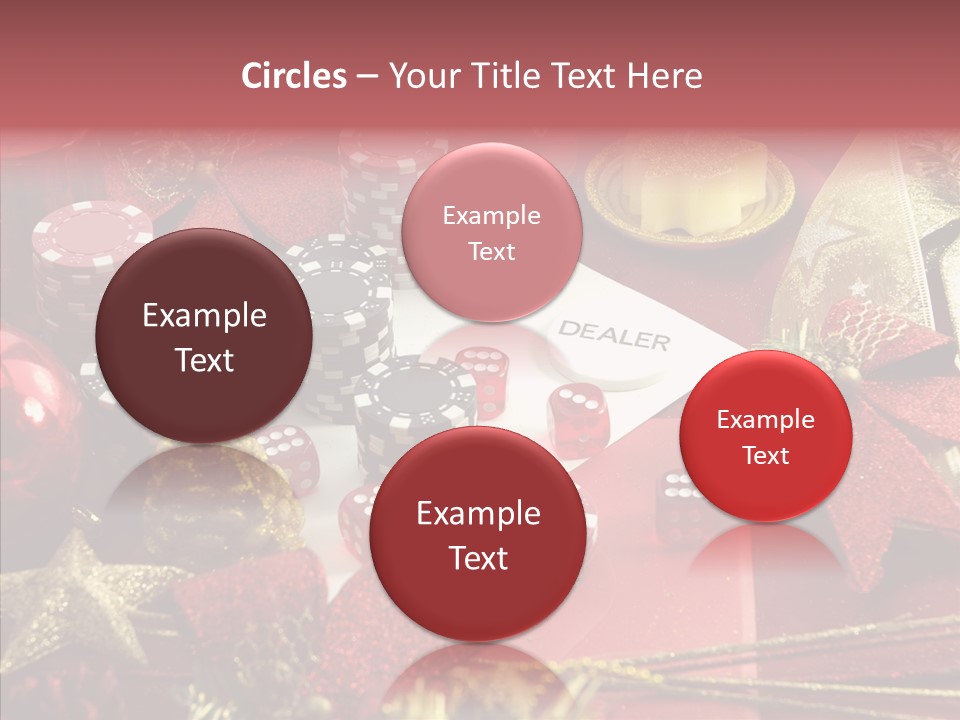 Christmas Casino PowerPoint Template