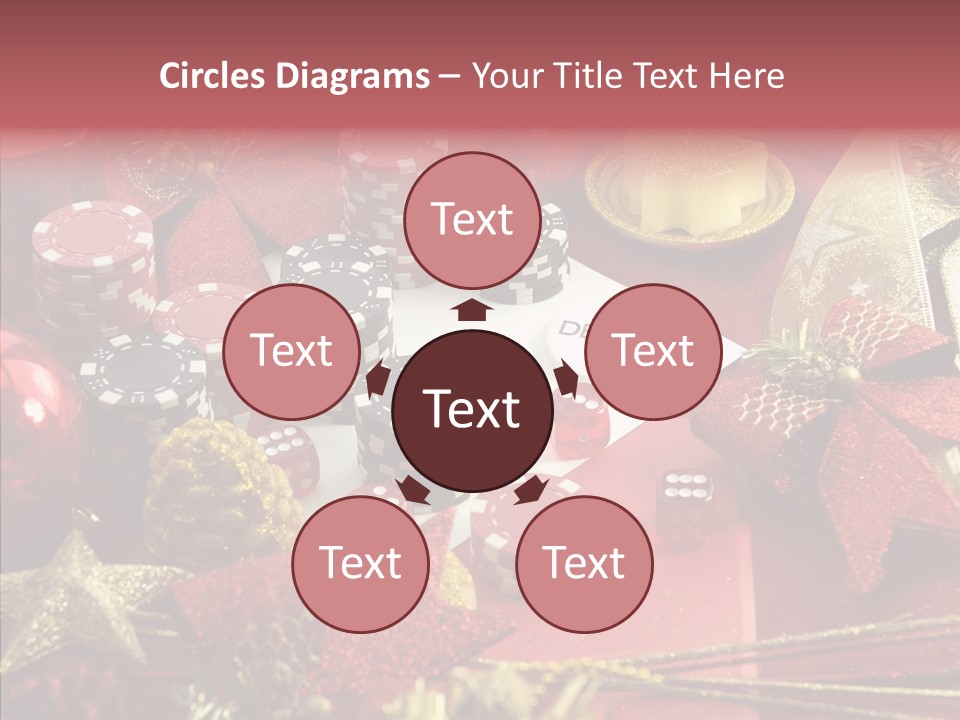 Christmas Casino PowerPoint Template