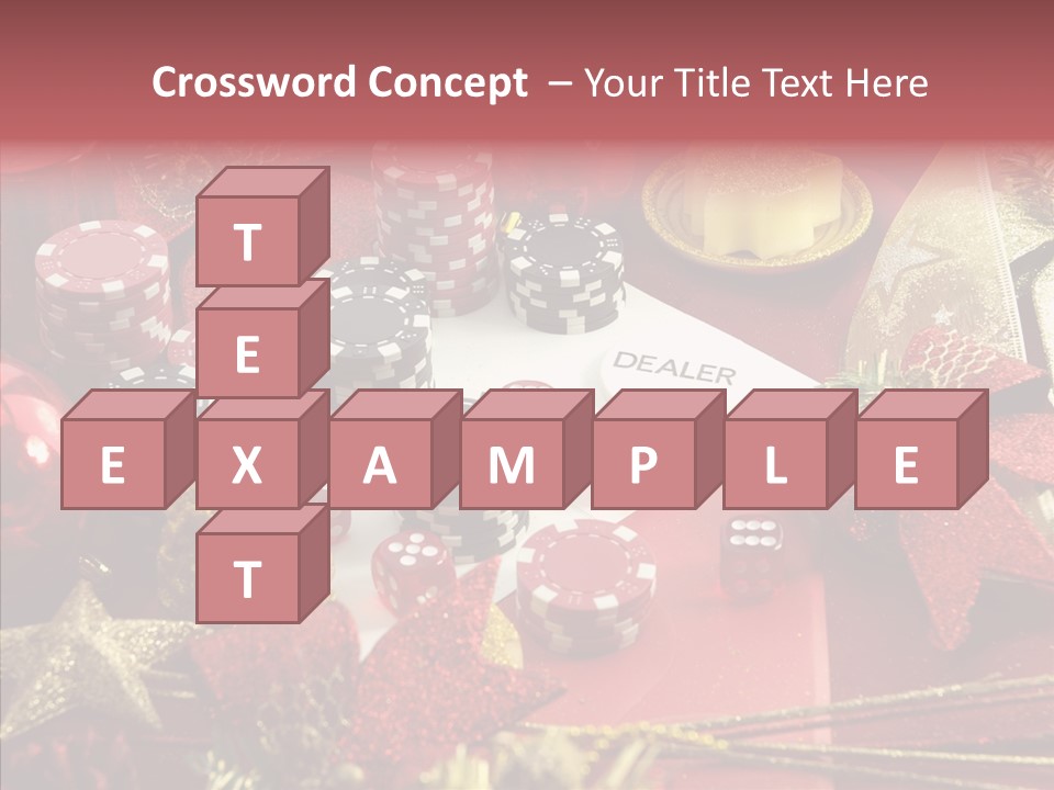 Christmas Casino PowerPoint Template
