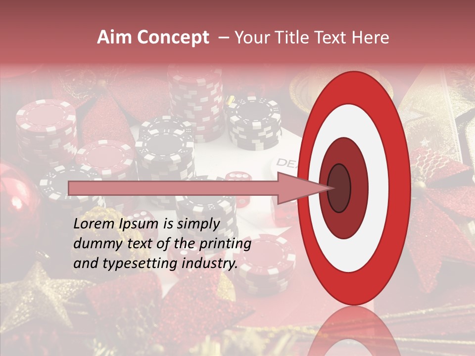 Christmas Casino PowerPoint Template