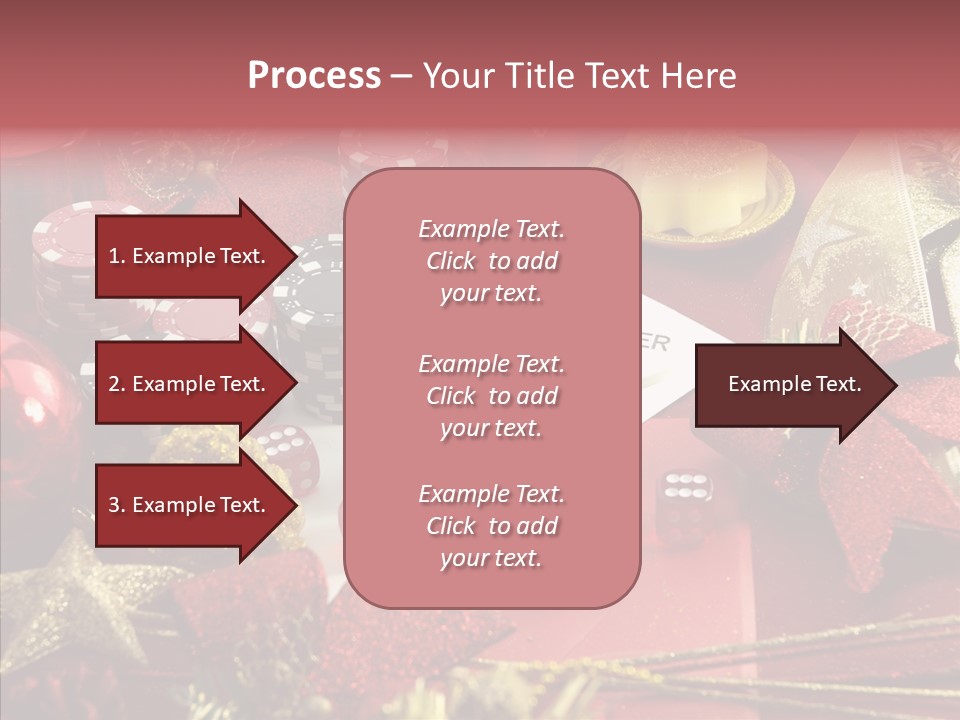 Christmas Casino PowerPoint Template