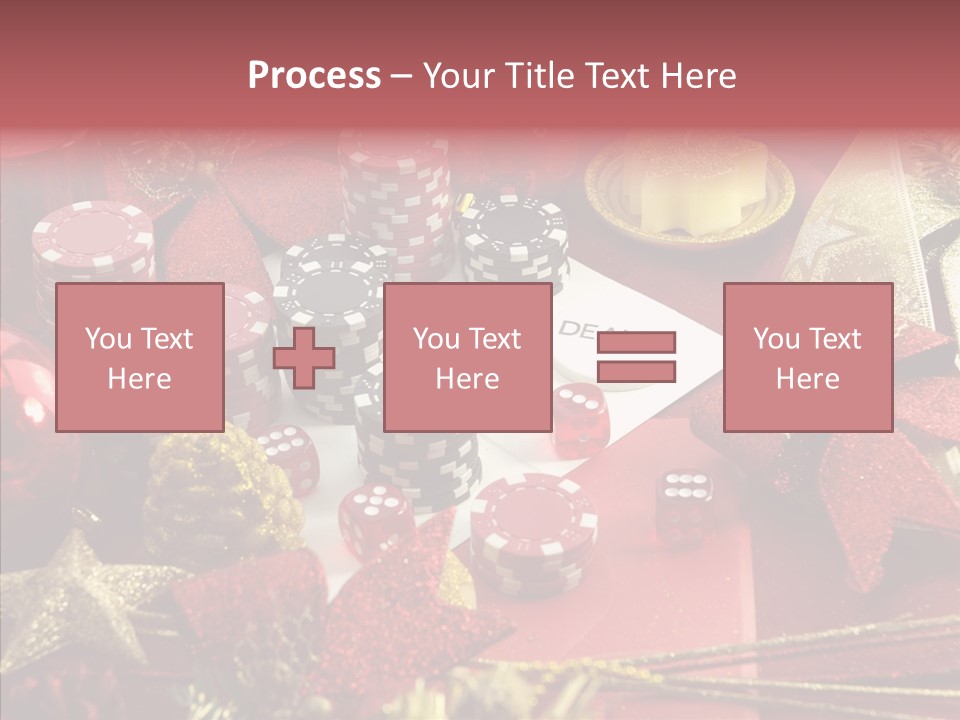 Christmas Casino PowerPoint Template