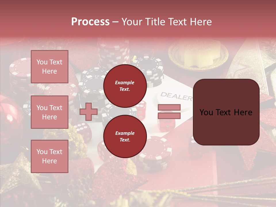 Christmas Casino PowerPoint Template