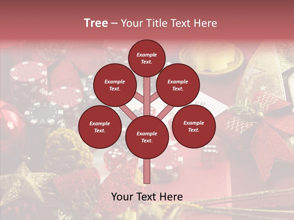 Christmas Casino PowerPoint Template
