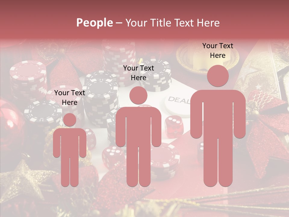Christmas Casino PowerPoint Template