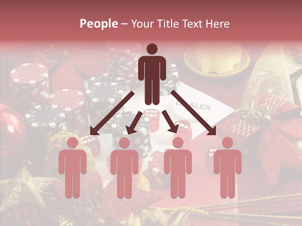 Christmas Casino PowerPoint Template