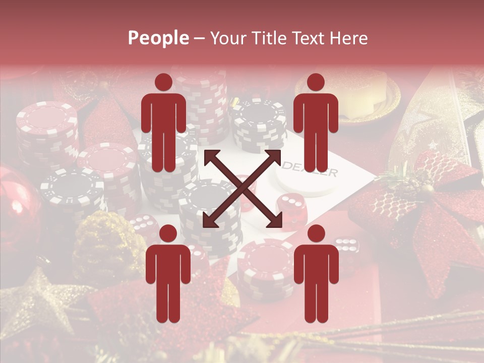 Christmas Casino PowerPoint Template