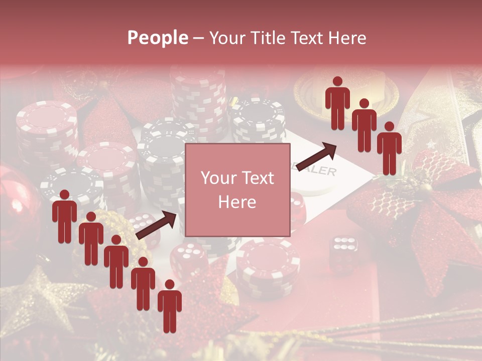 Christmas Casino PowerPoint Template