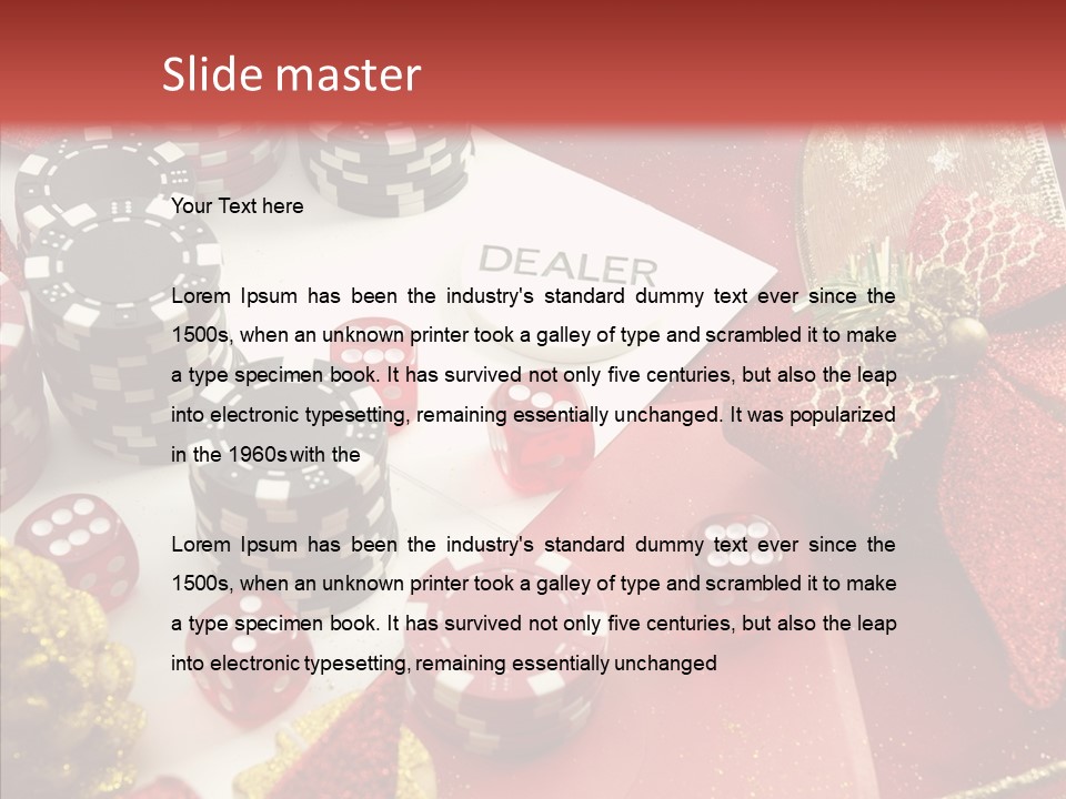 Coloured PowerPoint Template