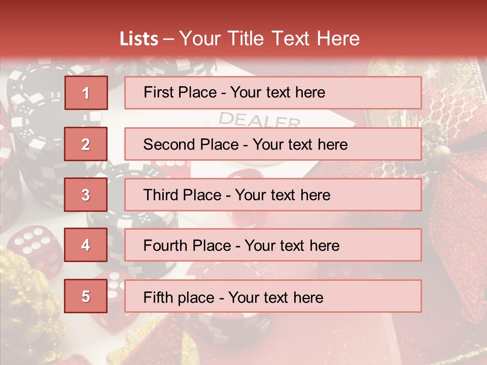 Coloured PowerPoint Template