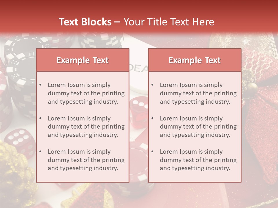 Coloured PowerPoint Template