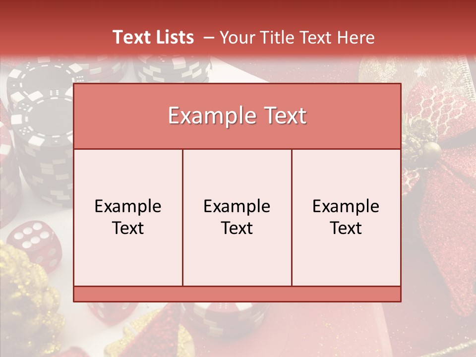Coloured PowerPoint Template