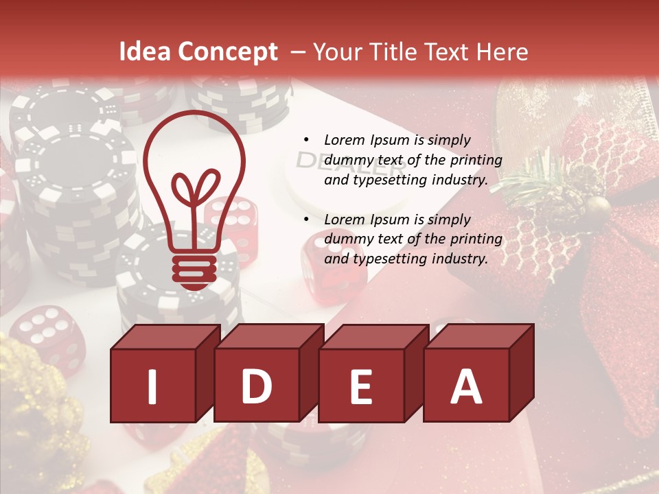 Coloured PowerPoint Template