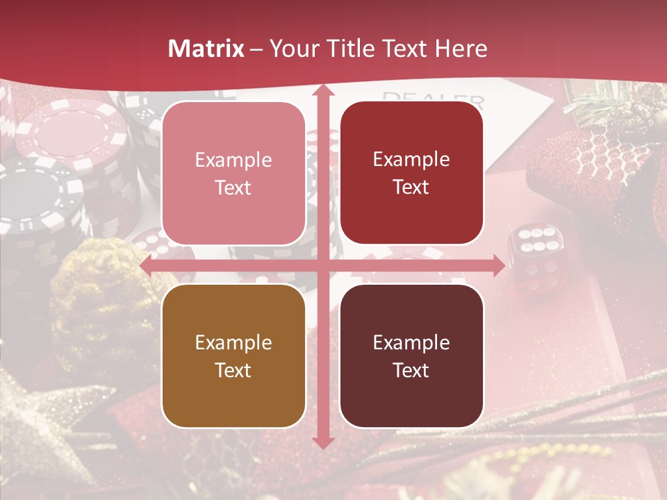 Casino Christmas PowerPoint Template