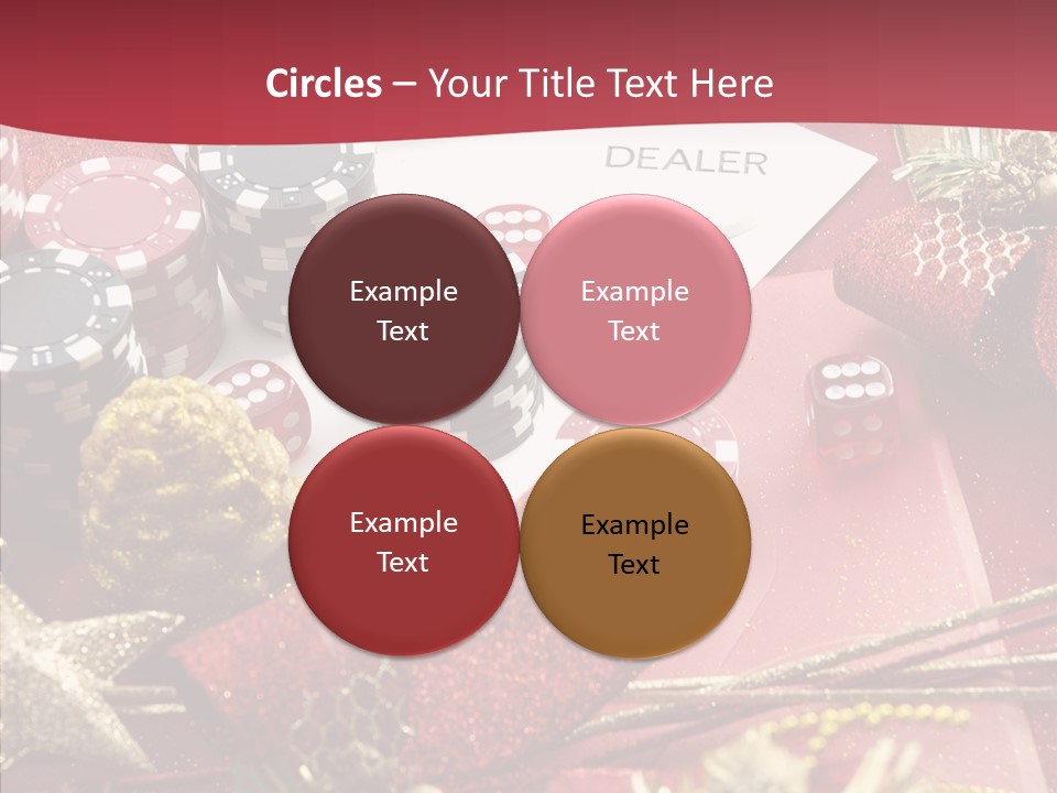 Casino Christmas PowerPoint Template