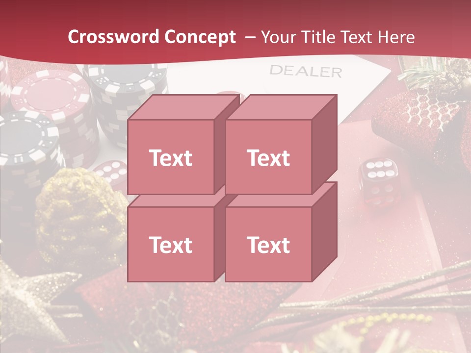 Casino Christmas PowerPoint Template