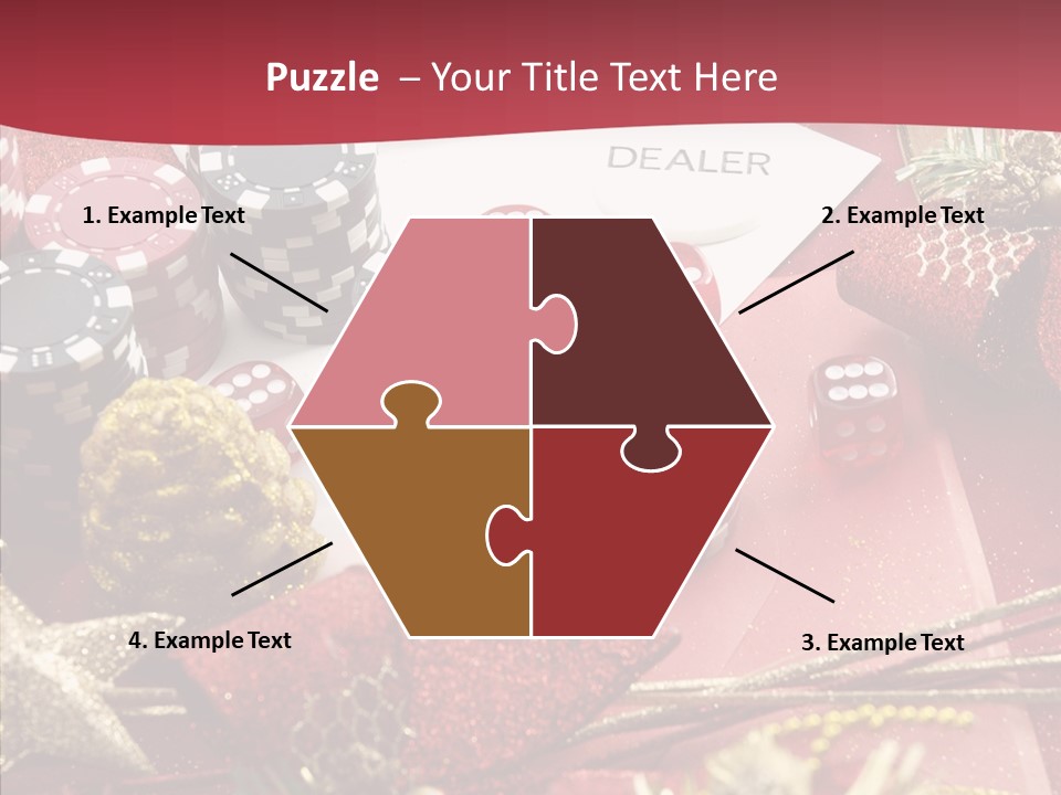 Casino Christmas PowerPoint Template