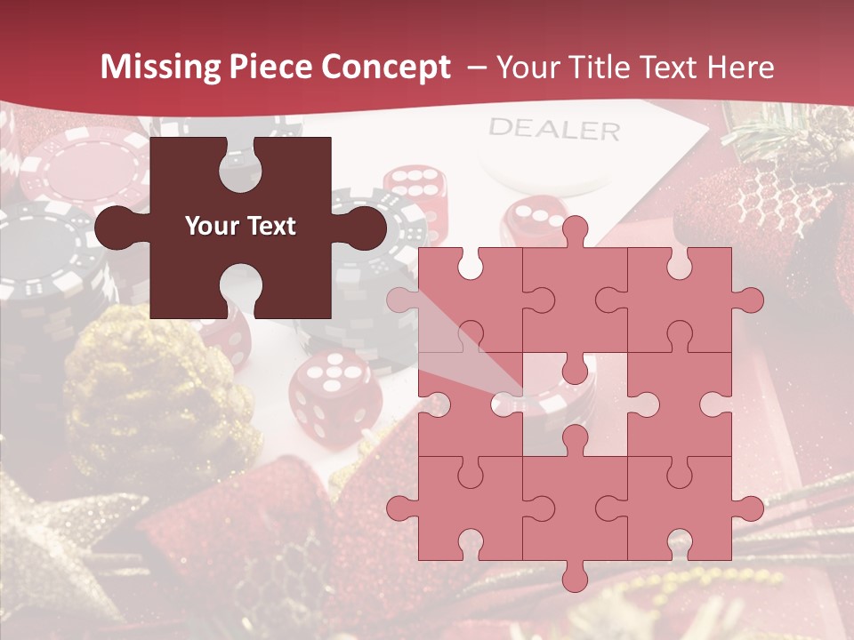Casino Christmas PowerPoint Template