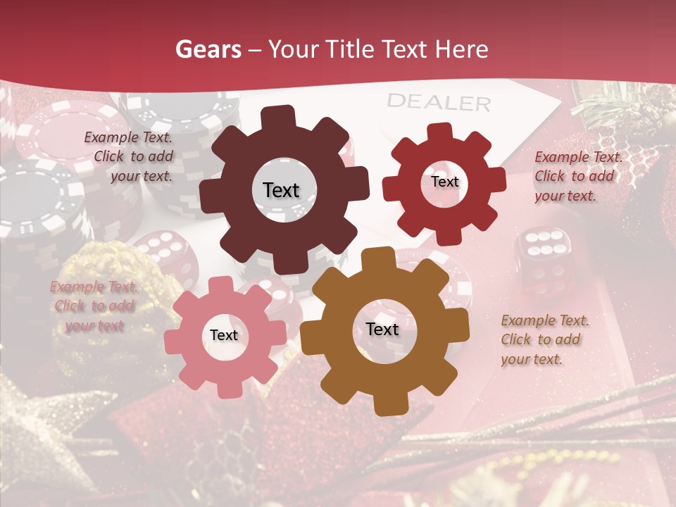 Casino Christmas PowerPoint Template