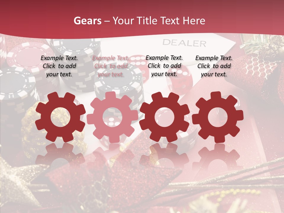 Casino Christmas PowerPoint Template