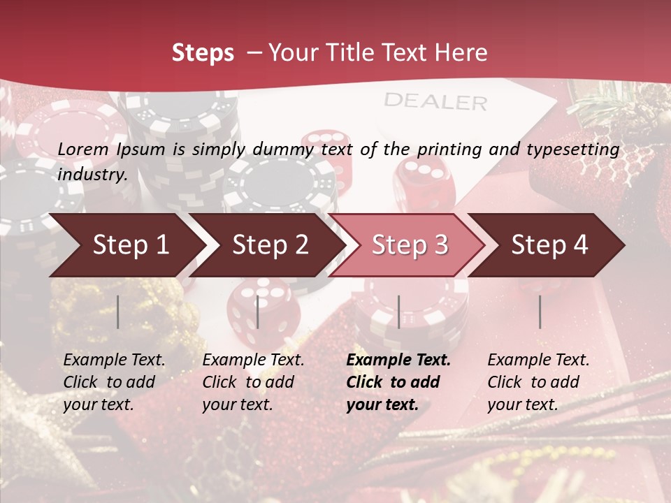 Casino Christmas PowerPoint Template