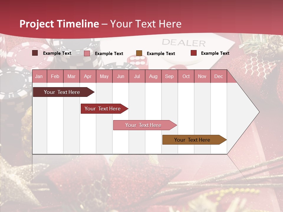 Casino Christmas PowerPoint Template