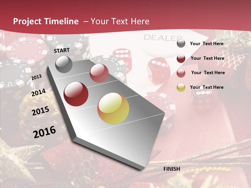 Casino Christmas PowerPoint Template