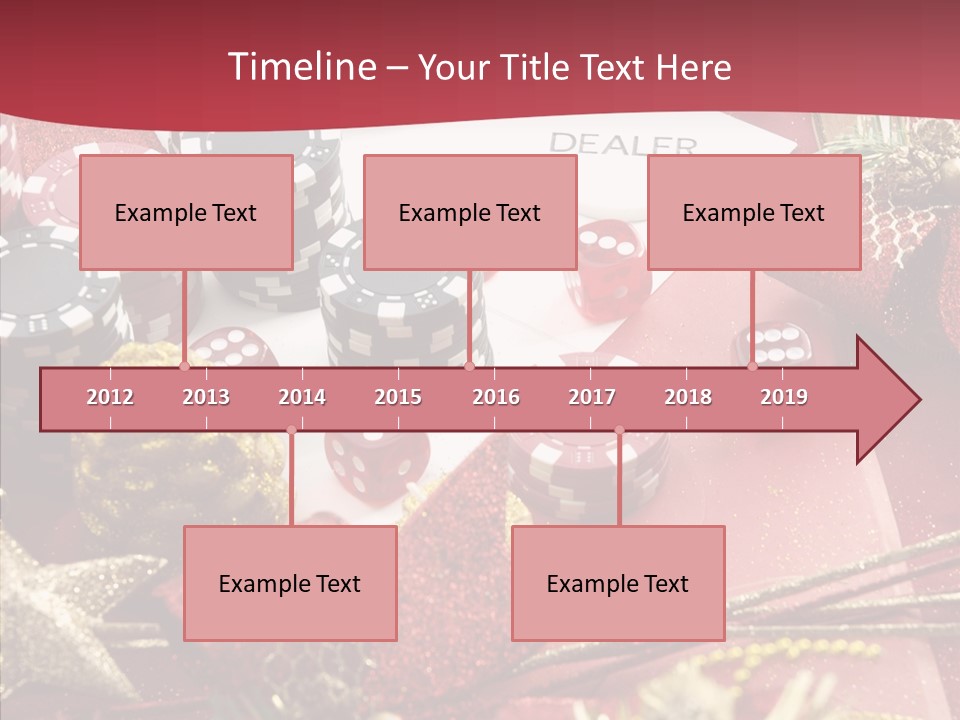 Casino Christmas PowerPoint Template