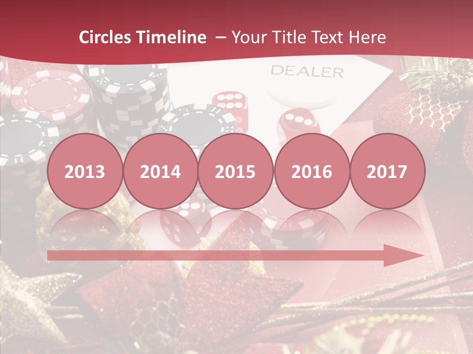 Casino Christmas PowerPoint Template