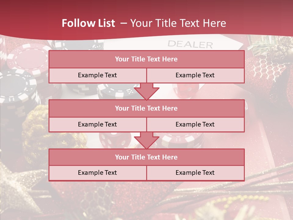 Casino Christmas PowerPoint Template