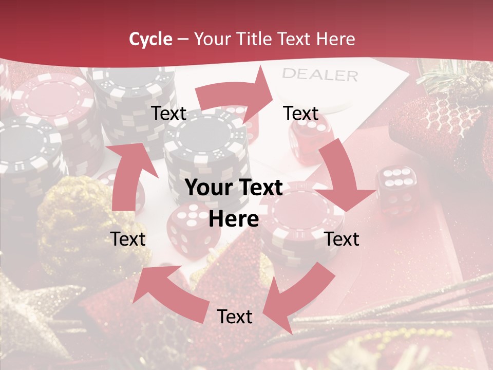 Casino Christmas PowerPoint Template