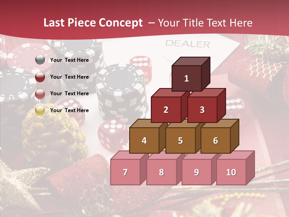 Casino Christmas PowerPoint Template