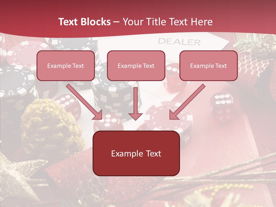 Casino Christmas PowerPoint Template