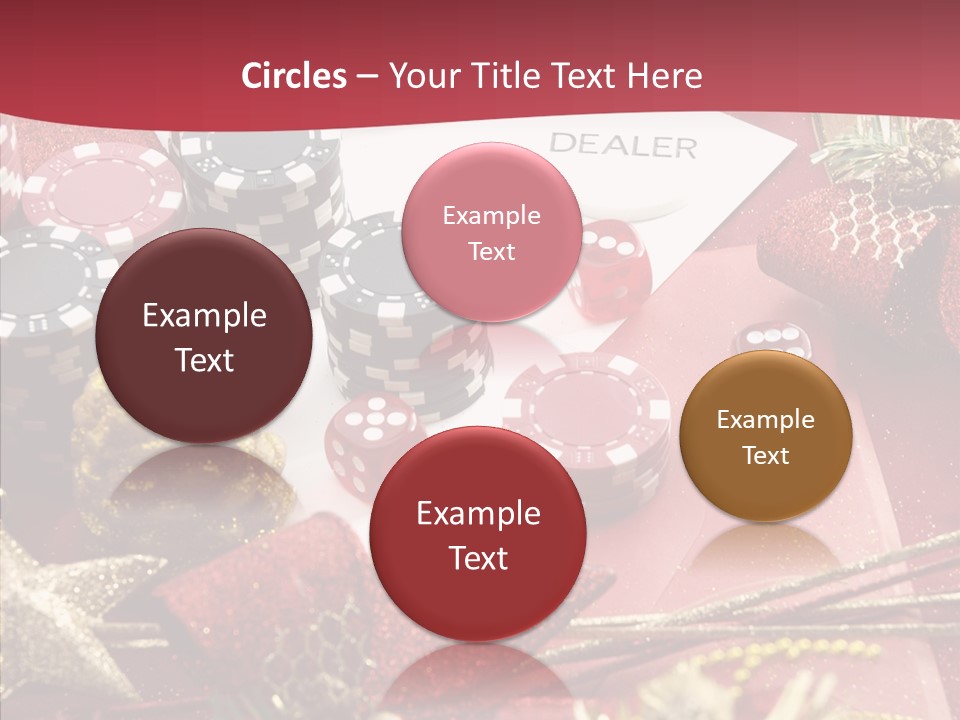 Casino Christmas PowerPoint Template