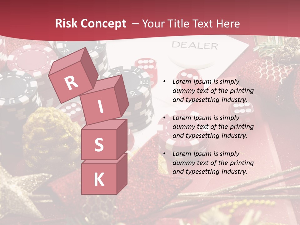 Casino Christmas PowerPoint Template