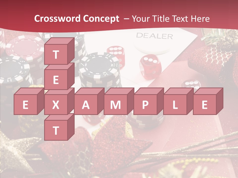 Casino Christmas PowerPoint Template