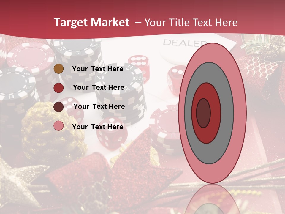 Casino Christmas PowerPoint Template