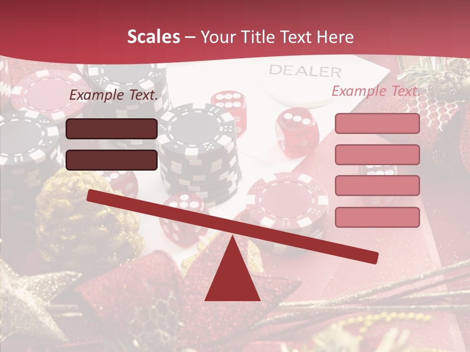 Casino Christmas PowerPoint Template