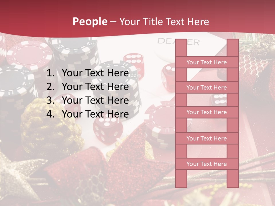 Casino Christmas PowerPoint Template
