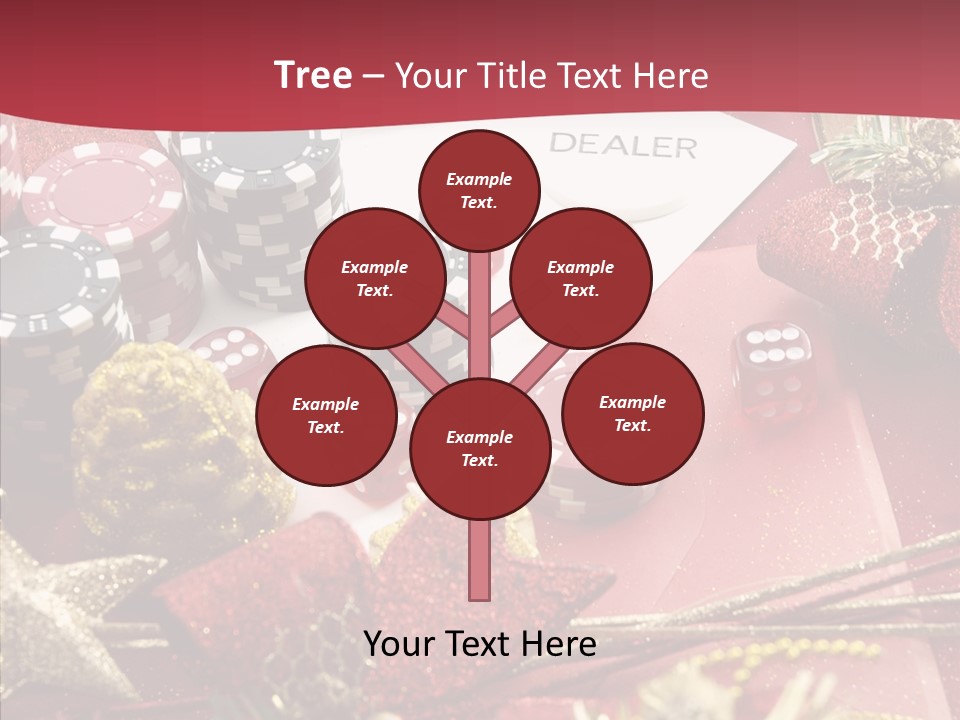 Casino Christmas PowerPoint Template