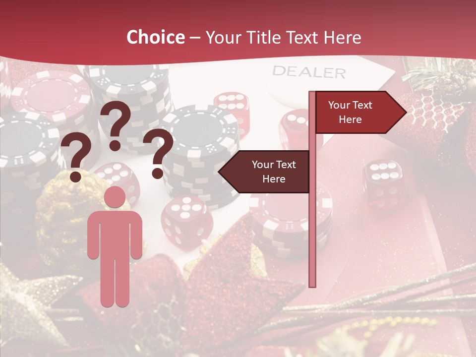 Casino Christmas PowerPoint Template