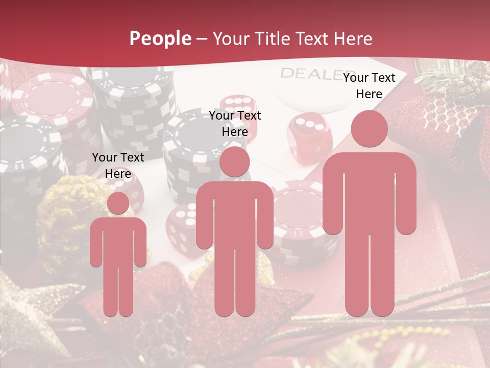 Casino Christmas PowerPoint Template