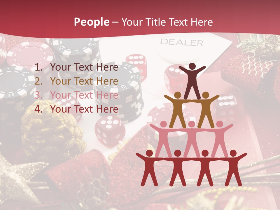 Casino Christmas PowerPoint Template