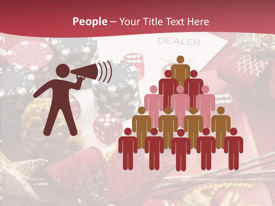 Casino Christmas PowerPoint Template