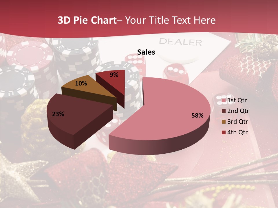 Casino Christmas PowerPoint Template
