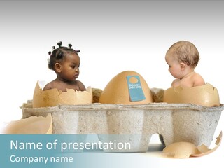 Baby Egg PowerPoint Template