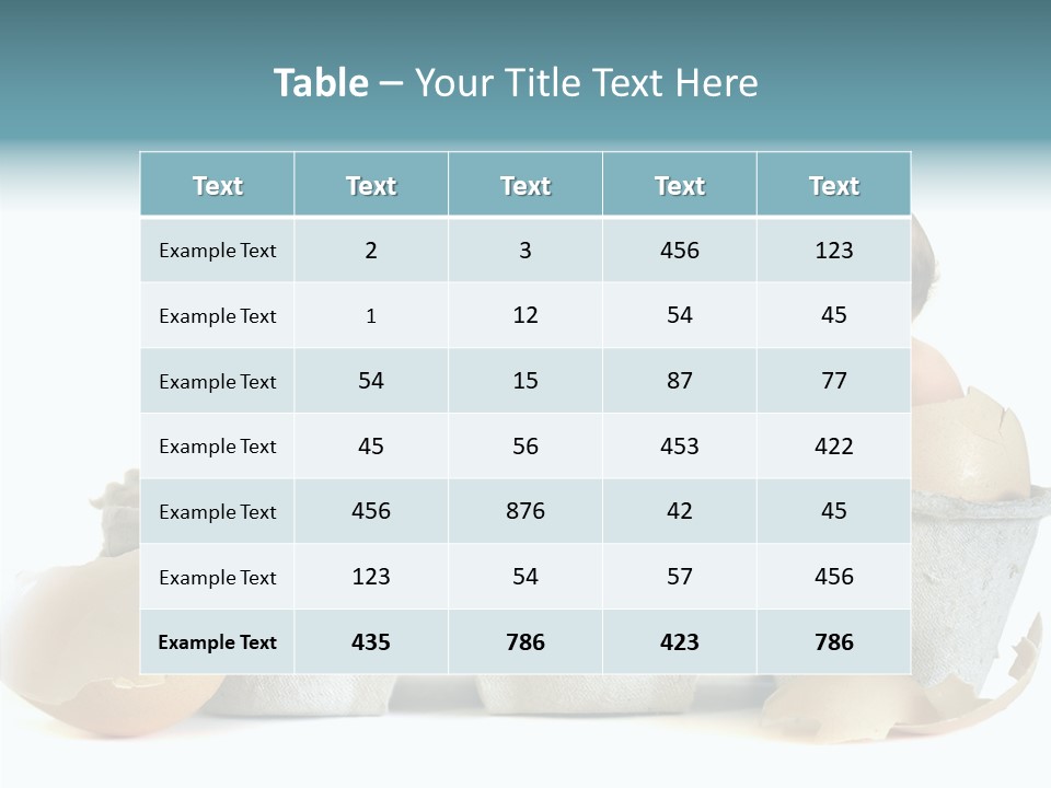 Baby Egg PowerPoint Template