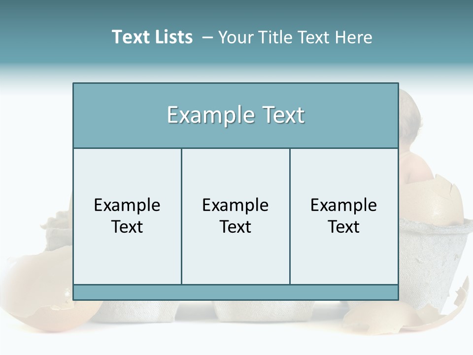 Baby Egg PowerPoint Template